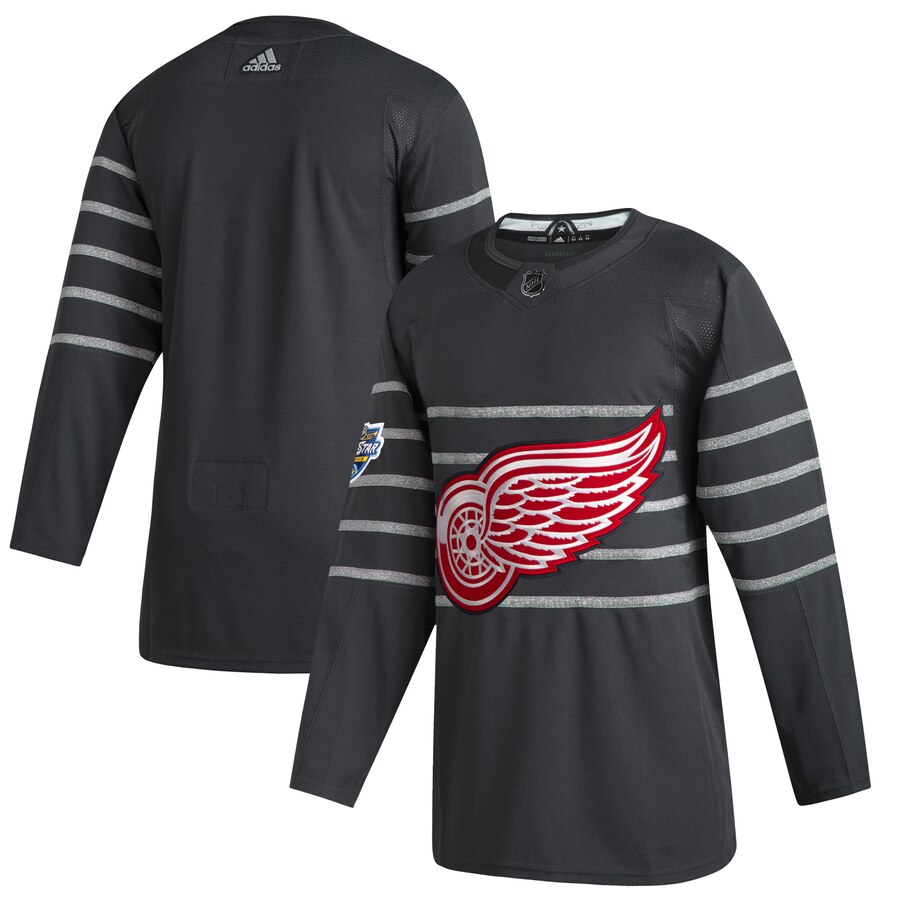 Men Detroit Red Wings Adidas Gray 2020 NHL All Star Game Authentic Jersey->toronto maple leafs->NHL Jersey